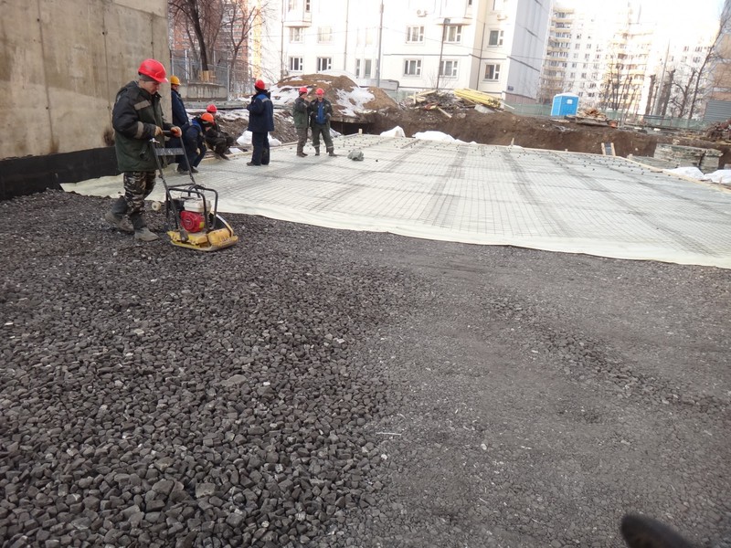 объекты с применением пеностекла