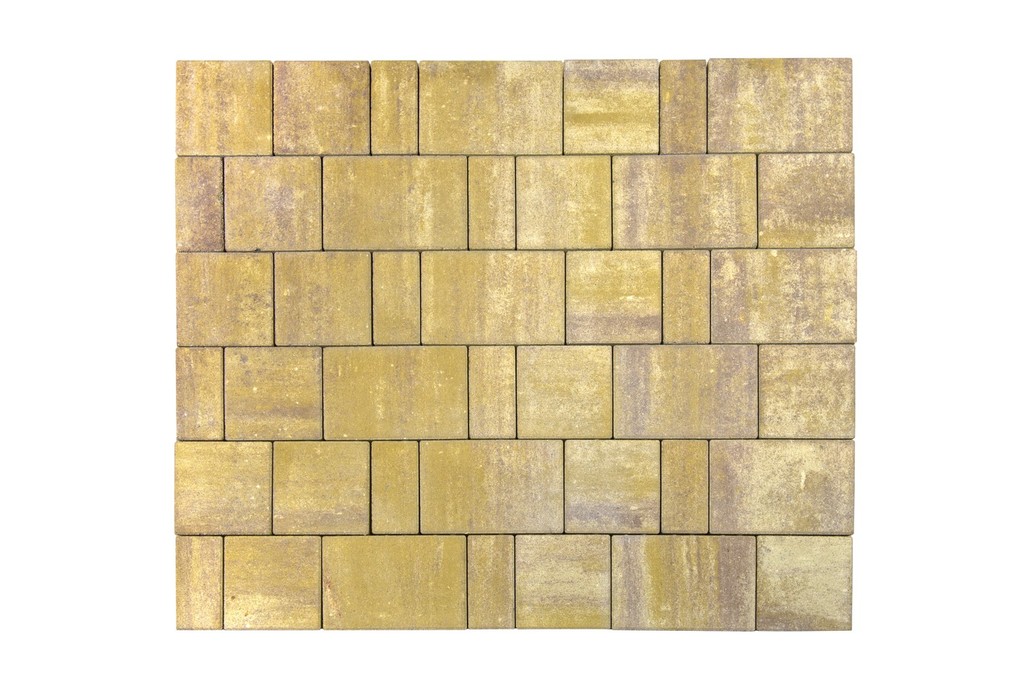 Тротуарная плитка BRAER СТАРЫЙ ГОРОД ЛАНДХАУС COLOR MIX Тип 15 «Степь»