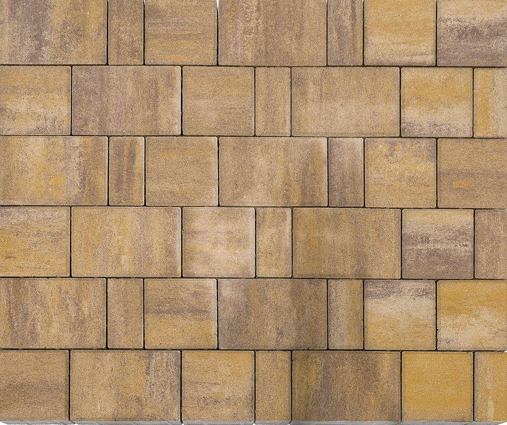Тротуарная плитка BRAER СТАРЫЙ ГОРОД НОРД COLOR MIX Тип 15 «Степь»