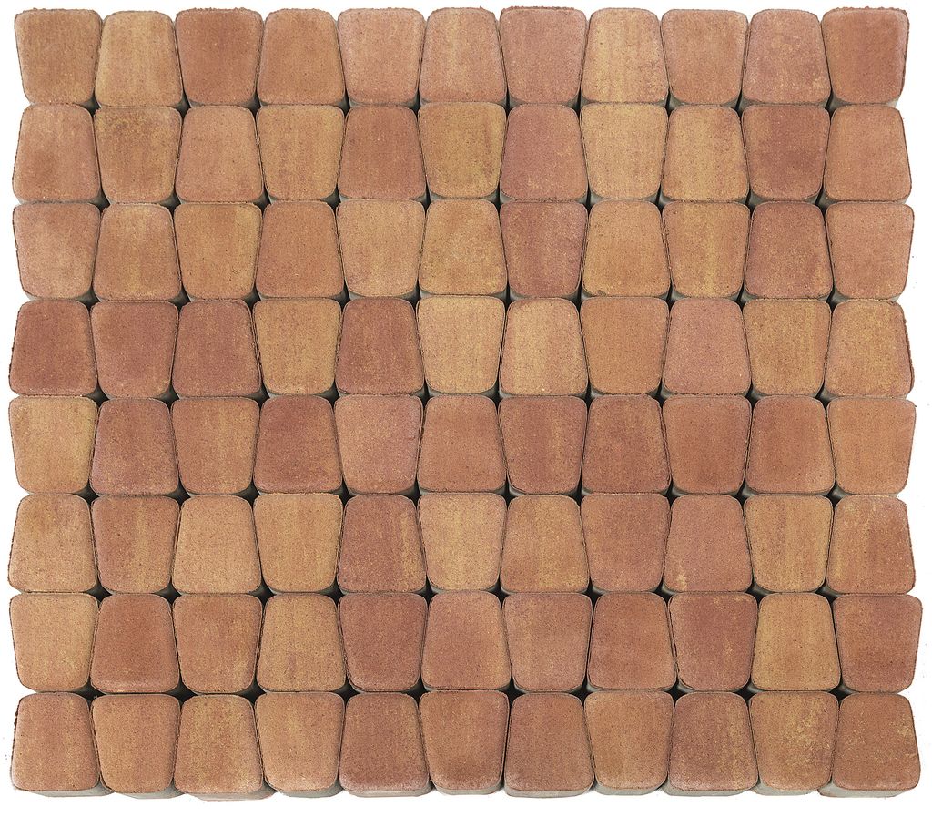 Плитка тротуарная BRAER Классико круговая Color Mix Тип 10 "Рассвет" 60мм
