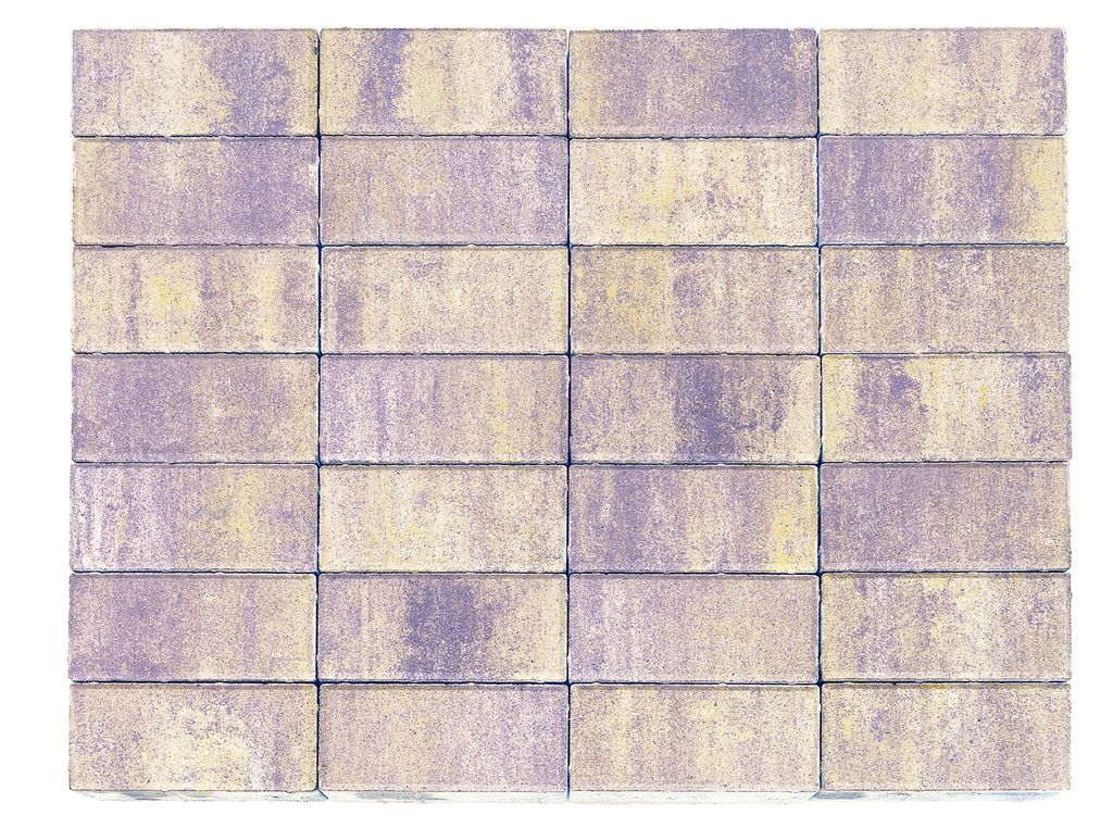 Плитка тротуарная BRAER Прямоугольник Color Mix Тип 17 "Прайд"