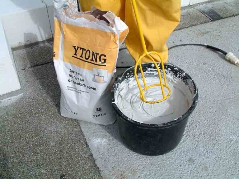 Клей для газобетона YTONG