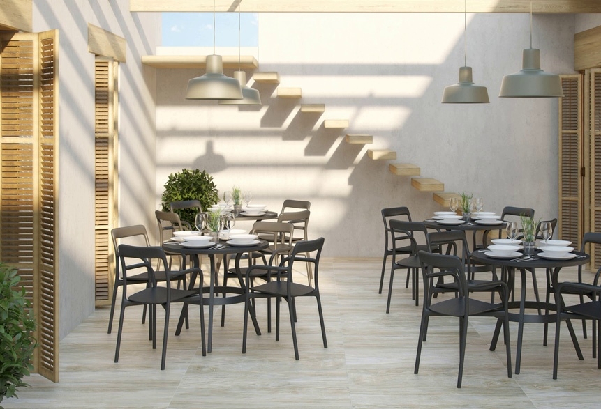 Клинкерная плитка и ступени Salt Ceramica Mayor Fossil
