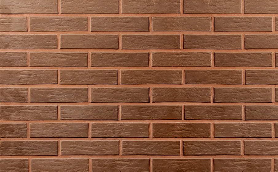 КЕРАМИЧЕСКИЙ КИРПИЧ ПОЛНОТЕЛЫЙ LODE (ЛОДЕ), Vecais Brunis ретро, коричневый