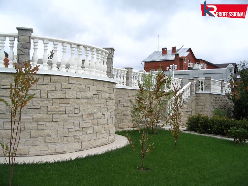 Искусственный камень KR PROFESSIONAL (КАМРОК), Выветренный туф