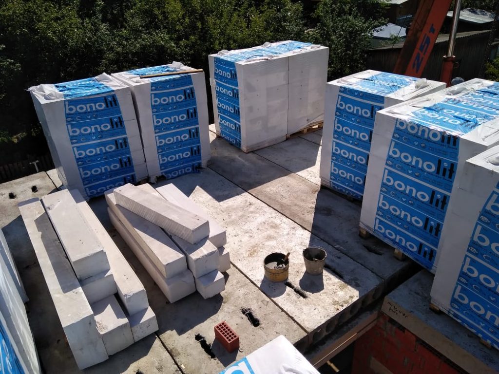 Перемычка газобетонная армированная BONOLIT (Poritep)