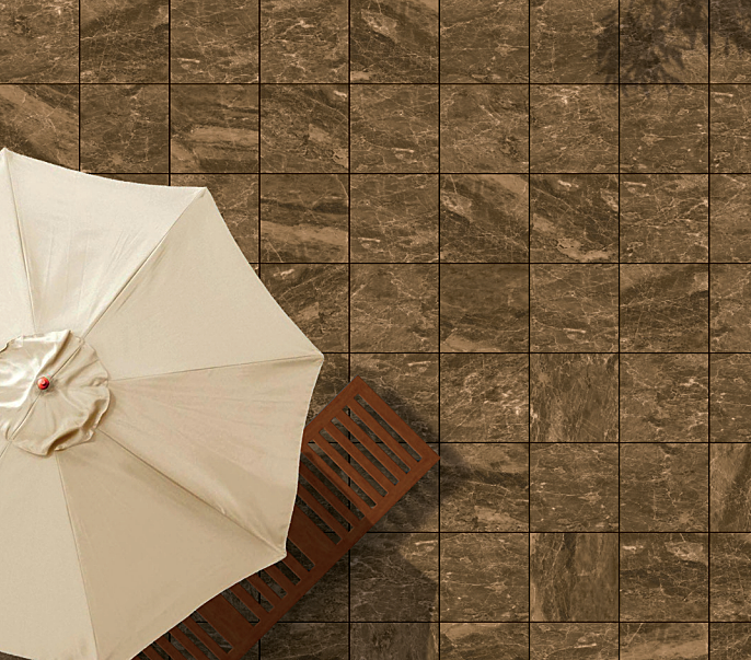 Ступени и плитка клинкерная Ceramica Mayor, Marbles, MB Chesnut