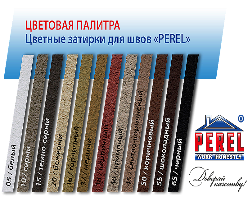 Затирка швов Perel 
