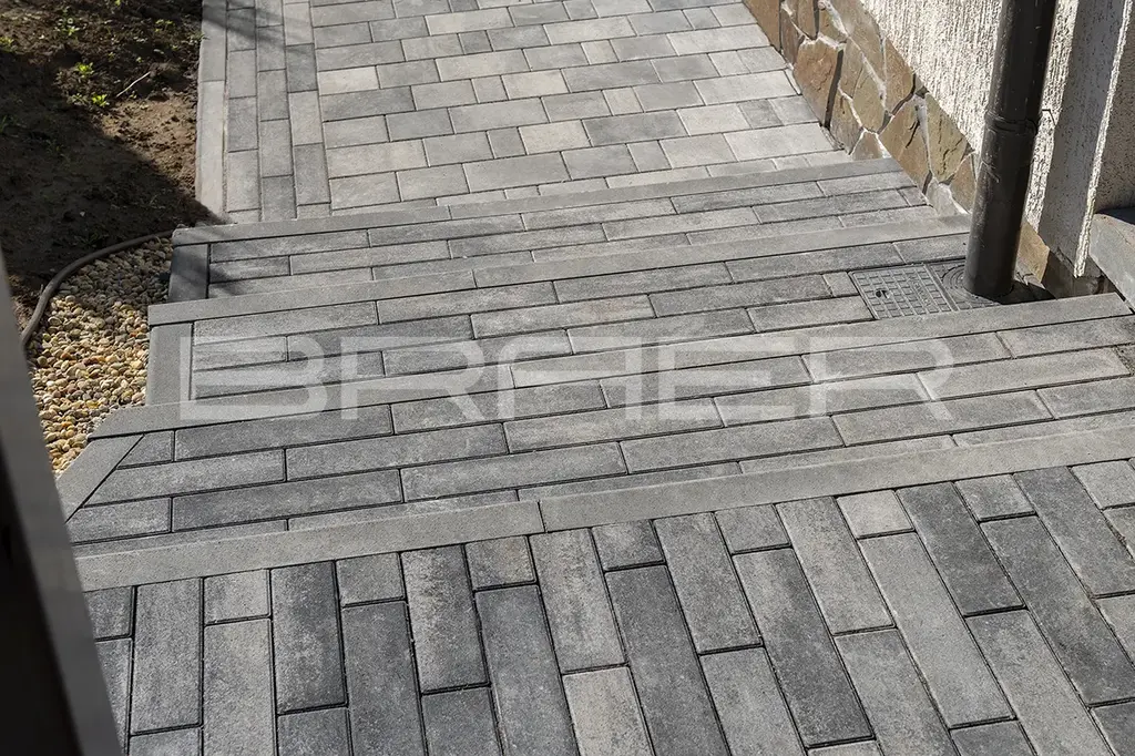 Брусчатка BRAER (БРАЕР) Ригель 2.0 Color Mix Туман