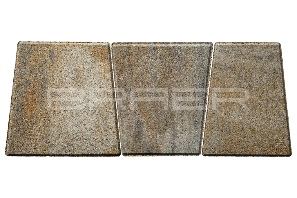 Плитка тротуарная BRAER (БРАЕР) Старый город Веймар, Color Mix "Песчаник"