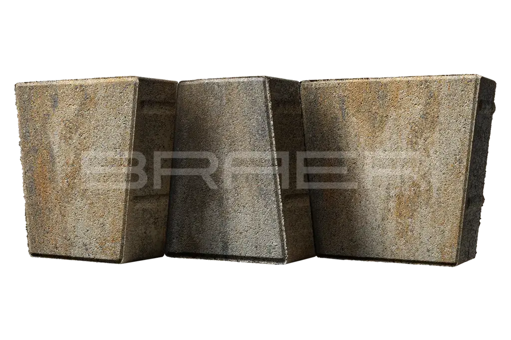 Плитка тротуарная BRAER (БРАЕР) Старый город Веймар, Color Mix "Песчаник"
