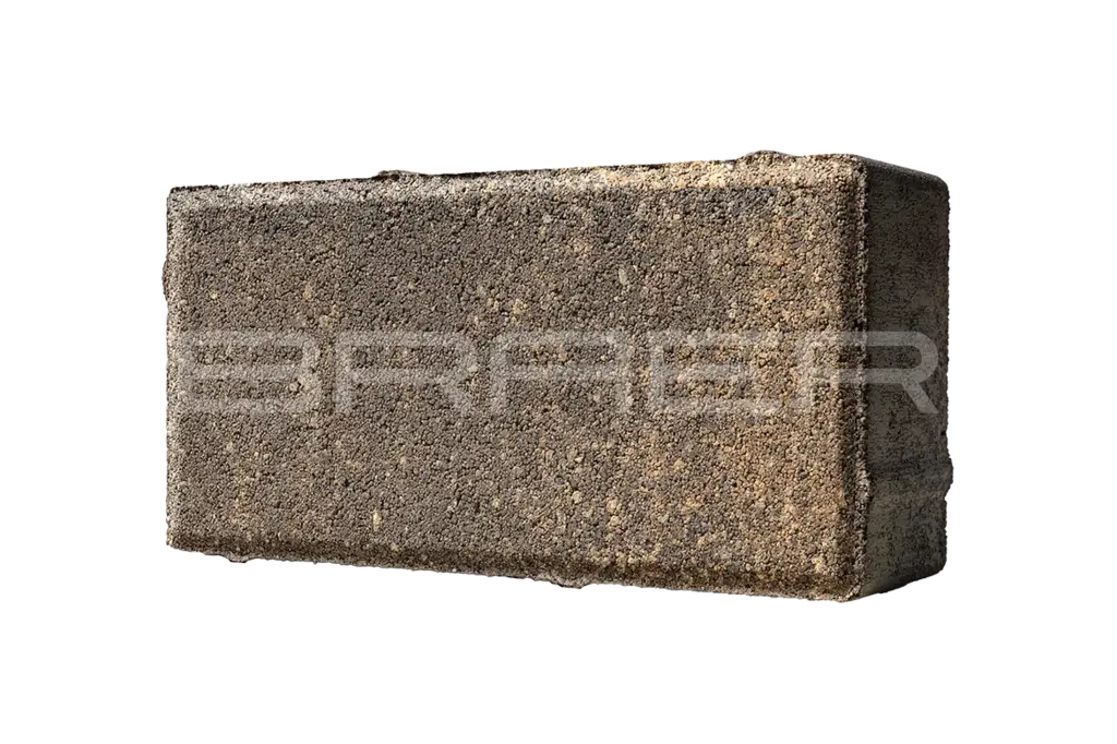 Брусчатка BRAER (БРАЕР) Прямоугольник, Color Mix Тип 3 "Каштан"
