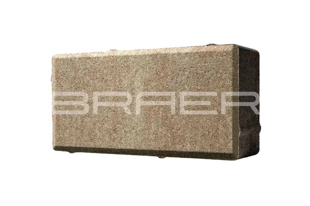 Брусчатка BRAER (БРАЕР) Прямоугольник, Color Mix Тип 3 "Миндаль"