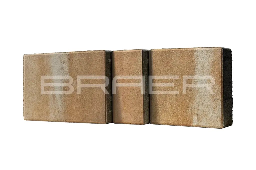 Плитка тротуарная BRAER (БРАЕР) Мозаика, Color Mix "Плато"