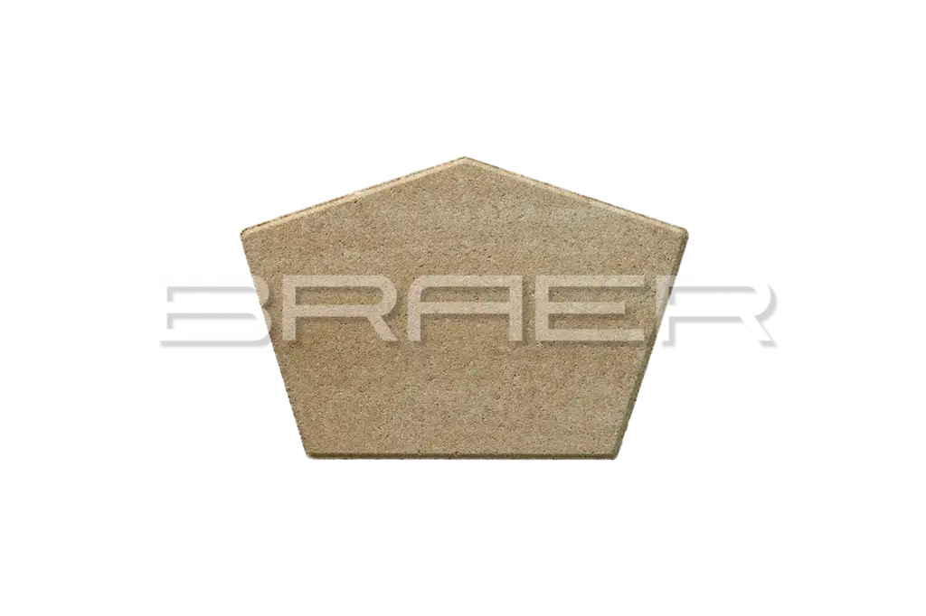 Плитка тротуарная BRAER (БРАЕР) Витраж, Color Mix "Плато", 80мм 