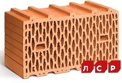 Поризованный керамический блок ЛСР (RAUF), теплая керамика, камень стеновой 51, 14,3НФ, М100, 510х250х219мм