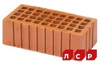 Поризованный керамический блок ЛСР (RAUF), теплая керамика, камень стеновой 12, 1НФ, М150, 120х250х65мм 