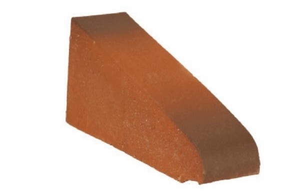 Клинкерный подоконник ZG Clinker, дополняющий профильный кирпич К20, дуб, 210х65х100 мм 