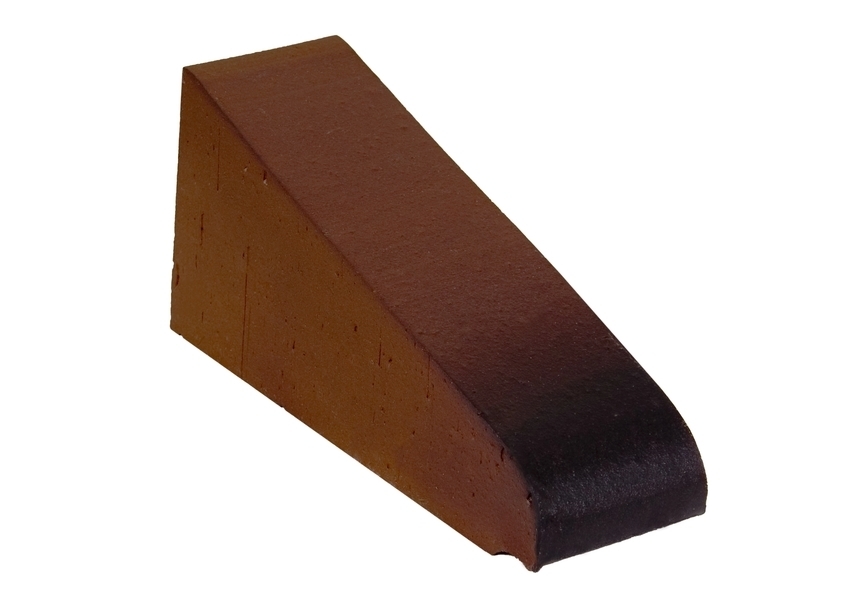 Клинкерный подоконник ZG Clinker, дополняющий профильный кирпич К20, ольха, 210х65х100 мм