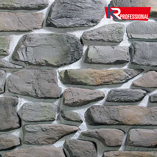 Искусственный облицовочный камень KAMROCK, Долина Терраи 08410, серый