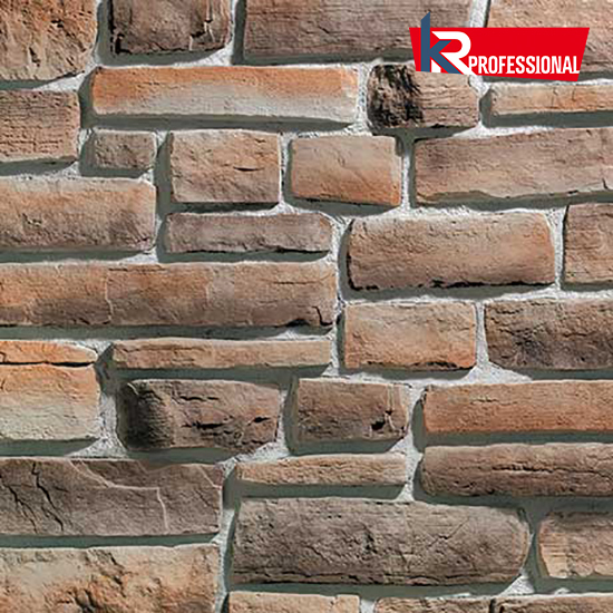 Искусственный облицовочный камень KAMROCK, Древний пласт 04410, коричневый