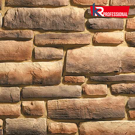 Искусственный облицовочный камень KAMROCK, Древний пласт 04870, коричневый