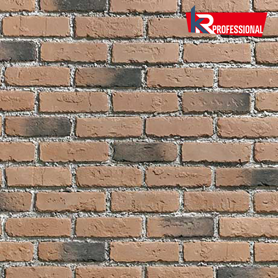 Искусственный облицовочный камень KAMROCK, Античный кирпич 33170, коричневый