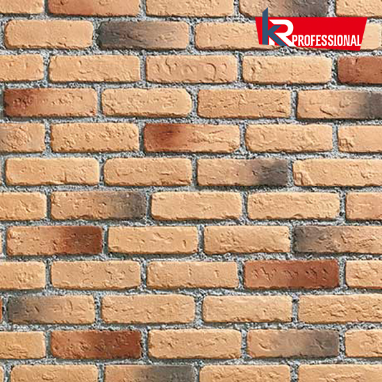 Искусственный облицовочный камень KAMROCK, Античный кирпич 33180, бежевый 