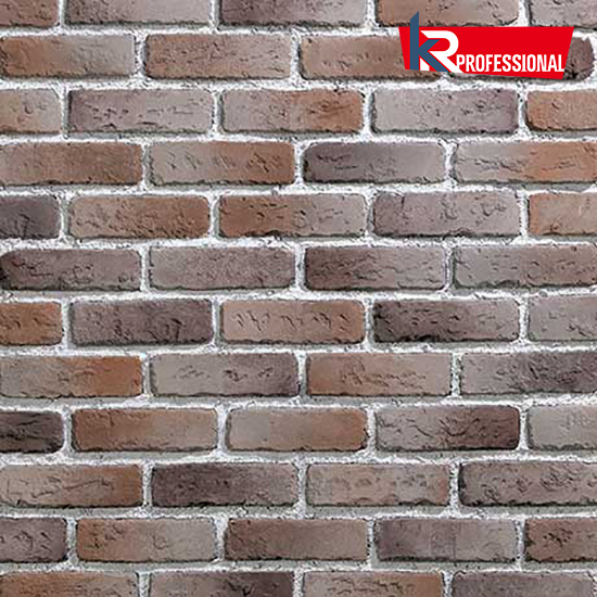 Искусственный облицовочный камень KAMROCK, Античный кирпич 33570, коричневый