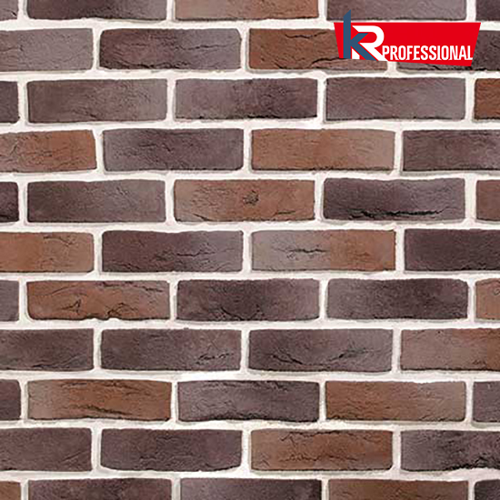 Искусственный облицовочный камень KAMROCK, Старый кирпич 32570, коричневый