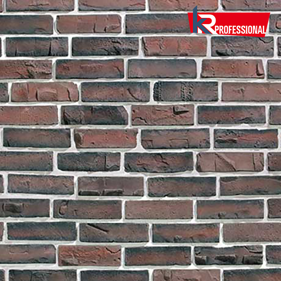 Искусственный облицовочный камень KAMROCK, Клинкерный кирпич 34070, коричневый 