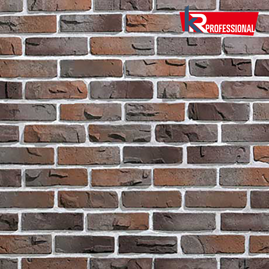 Искусственный облицовочный камень KAMROCK, Клинкерный кирпич 34570, коричневый 