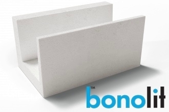 Газобетонный П-блок BONOLIT (БОНОЛИТ, бывший ГРАС), D500, 500х250х400мм 
