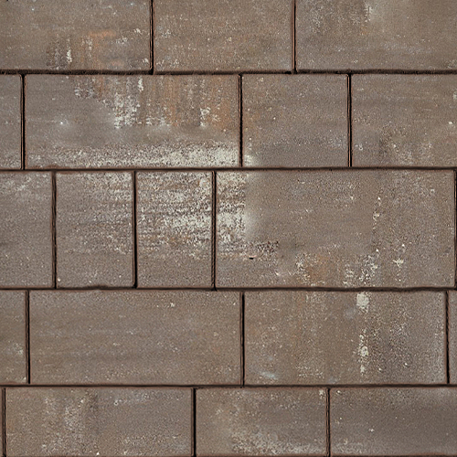 Плитка тротуарная SteinRus (ex. Artstein), Инсбрук Тироль, Color Mix СЕПИЯ, гладкая, 60мм