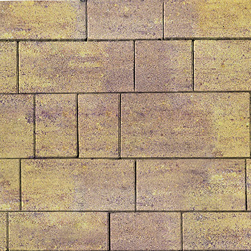 Плитка тротуарная SteinRus (ex. Artstein), Инсбрук Тироль, Color Mix ТАХЕЛЬ, гладкая, 60мм