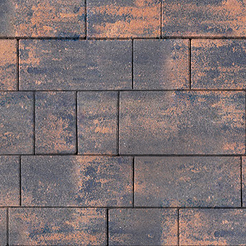 Плитка тротуарная SteinRus (ex. Artstein), Инсбрук Тироль, Color Mix АЙВОРИ, гладкая, 60мм