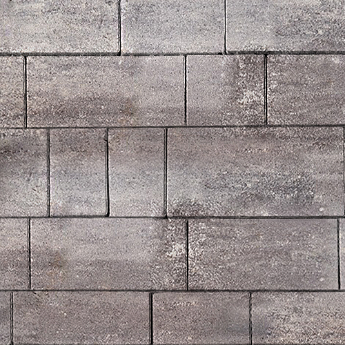Плитка тротуарная SteinRus (ex. Artstein), Инсбрук Тироль, Color Mix УМБРА, гладкая, 60мм