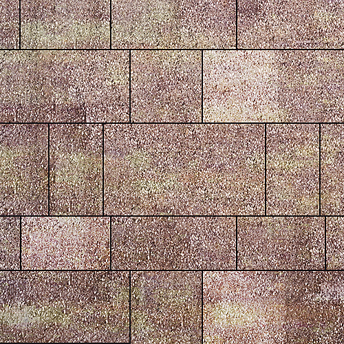 Плитка тротуарная SteinRus (ex. Artstein), Инсбрук Тироль, Color Mix ПОРТО, бассировка, 60мм