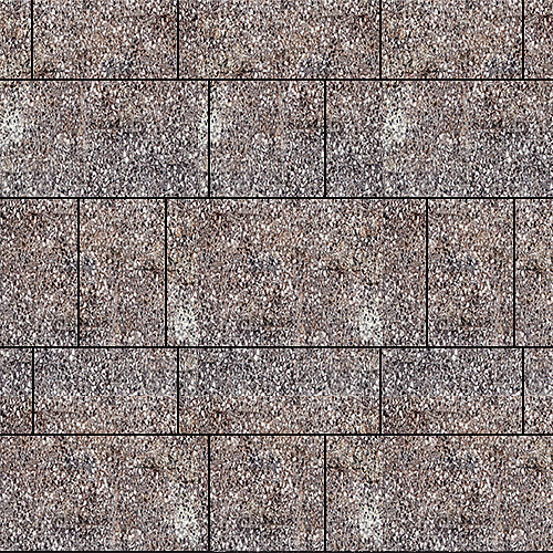 Плитка тротуарная SteinRus (ex. Artstein), Инсбрук Тироль, Color Mix СЕПИЯ, бассировка, 60мм