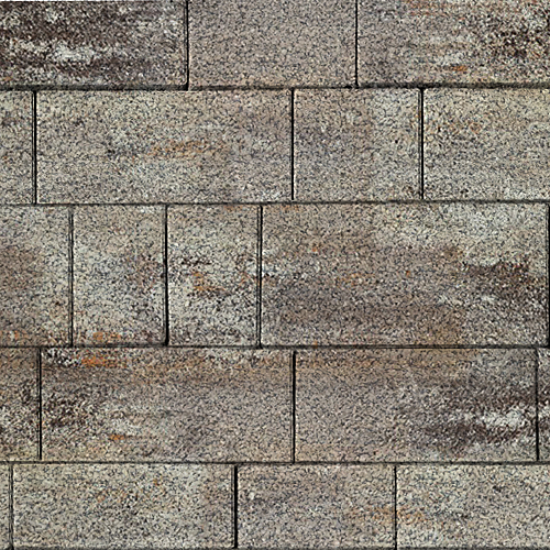 Плитка тротуарная SteinRus (ex. Artstein), Инсбрук Тироль, Color Mix БЕРИЛЛ, нейтив, 60мм
