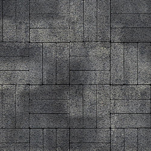 Плитка тротуарная SteinRus (ex. Artstein), Паркет, Color Mix АКТАУ, нейтив, 210х70х60мм