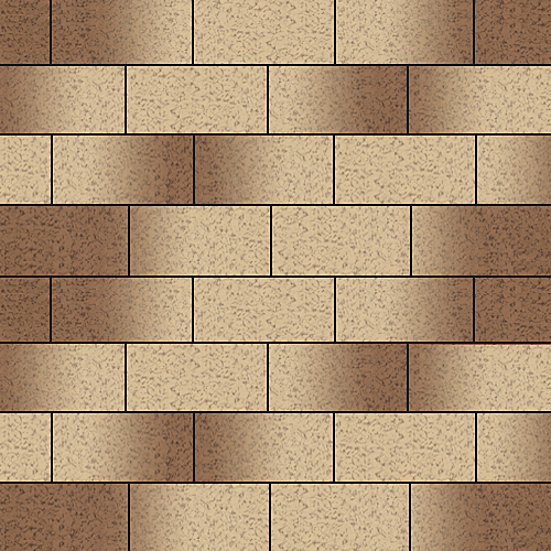 Плитка тротуарная SteinRus (ex. Artstein), Паркет, Color Mix ST АГАТ, бассировка, 210х70х60мм
