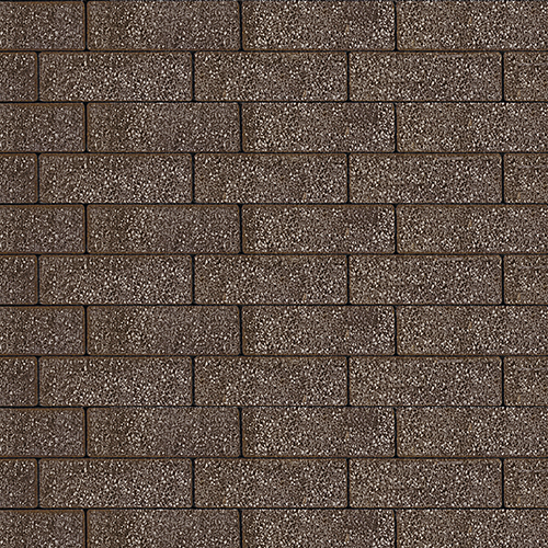 Плитка тротуарная SteinRus (ex. Artstein), Паркет, Коричневый, бассировка, 210х70х60мм