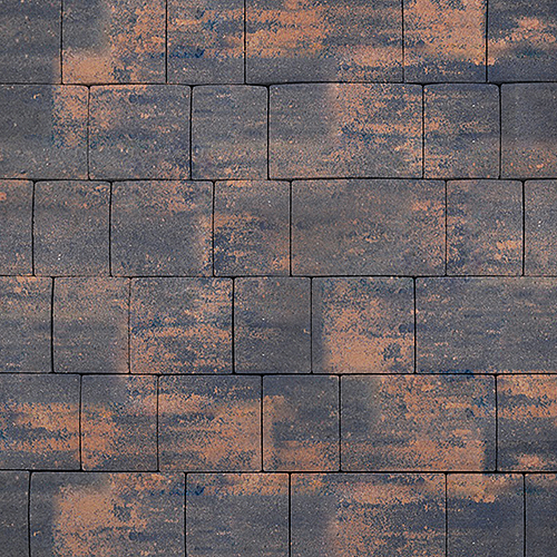 Плитка тротуарная SteinRus (ex. Artstein), Инсбрук Инн, Color Mix АЙВОРИ, гладкая, 60мм