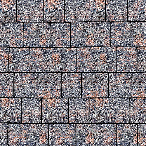 Плитка тротуарная SteinRus (ex. Artstein), Инсбрук Инн, Color Mix АЙВОРИ, бассировка, 60мм