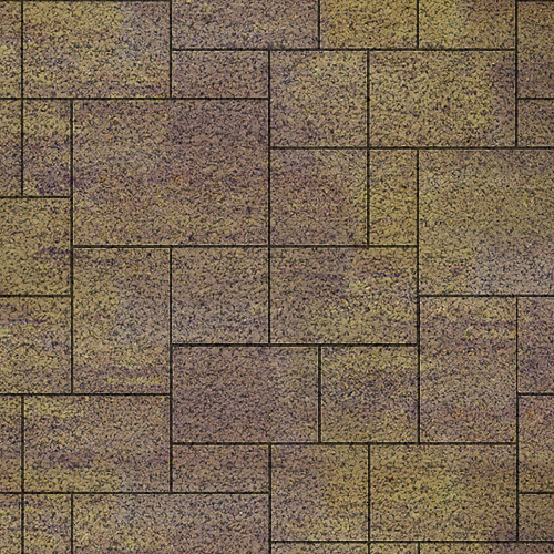 Плитка тротуарная SteinRus (ex. Artstein), Инсбрук Альпен, Color Mix ТАХЕЛЬ, нейтив, 40мм