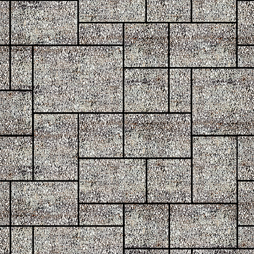 Плитка тротуарная SteinRus (ex. Artstein), Инсбрук Альпен, Color Mix БЕРИЛЛ, бассировка, 40мм