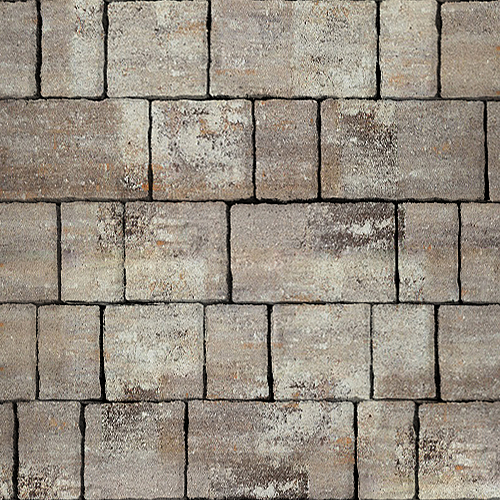 Плитка тротуарная SteinRus (ex. Artstein), Старый Город, Color Mix БЕРИЛЛ, гладкая, 60мм