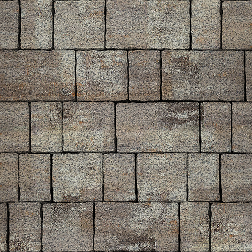 Плитка тротуарная SteinRus (ex. Artstein), Старый Город, Color Mix БЕРИЛЛ, нейтив, 60мм