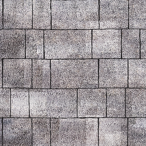 Плитка тротуарная SteinRus (ex. Artstein), Старый Город, Color Mix УМБРА, бассировка, 60мм